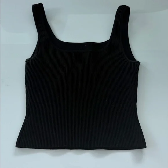 Aritzia Babaton Black Ribbed Camisole - Picture 2 of 3